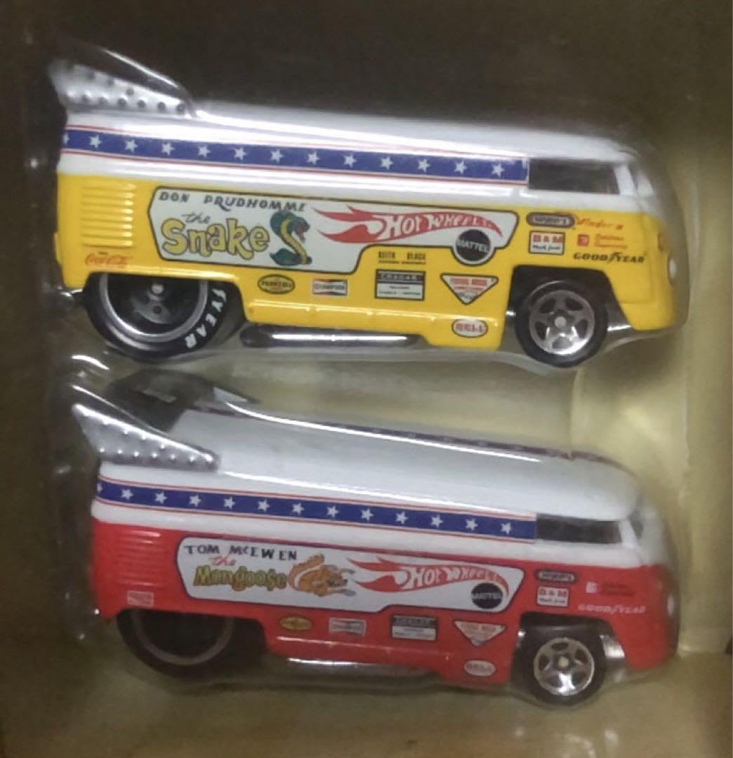 ホットウィールマングース＆スネークドラッグレースセット